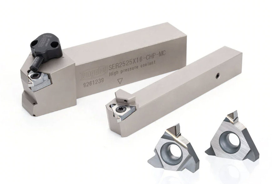 TUNGTHREAD’S BX330 CBN INSERTS OVERCOME THE CHALLENGE OF THREADING HARDENED PARTS